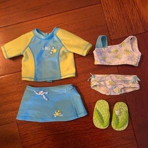 American Girl Swim Set